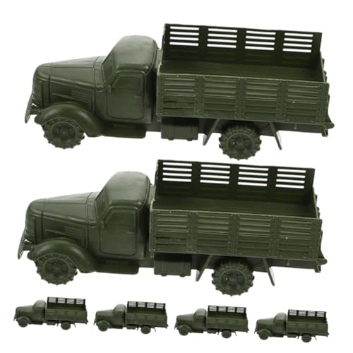 UPKOCH 6pcs Transportwagen Modell Simuliertes Auto Figur Soldat Car Ornament Table Mikrolandschaftsgestaltung Figur Für Kinder UPKOCH 6pcs Transportwagen Modell Simuliertes Auto Figur Soldat Car Ornament Table Mikrolandschaftsgestaltung Figur Für Kinder von UPKOCH