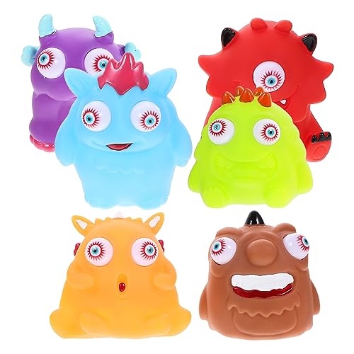 UPKOCH 6st Cartoon-Squeeze- Quetschspielzeug Für Partys Dehnbares Für Halloween Dehnbares Für Angst Neuheit Squeeze- Zusammendrücken PVC UPKOCH 6st Cartoon-Squeeze- Quetschspielzeug Für Partys Dehnbares Für Halloween Dehnbares Für Angst Neuheit Squeeze- Zusammendrücken PVC von UPKOCH