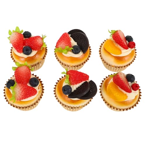 UPKOCH 6er-Pack Künstliche Kuchenmodelle Für Kunstfotografie Und Partydekorationen UPKOCH 6er-Pack Künstliche Kuchenmodelle Für Kunstfotografie Und Partydekorationen von UPKOCH