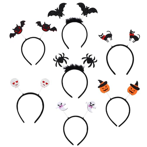 UPKOCH 7stücke Teiliges Halloween Haarschmuck Geistern Kürbissen Und Mehr Lustige Cosplay Haarreifen Für Partys Karneval Und Kostüme von UPKOCH