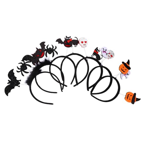 UPKOCH 7 Stück Halloween-Stirnband säubern Cosplay-Stirnbänder Kostüm Halloween-Haarband Plüsch Sensenmann halloween dekoration halloween haarband karneval haarband Party-Kopfschmuck Filz von UPKOCH