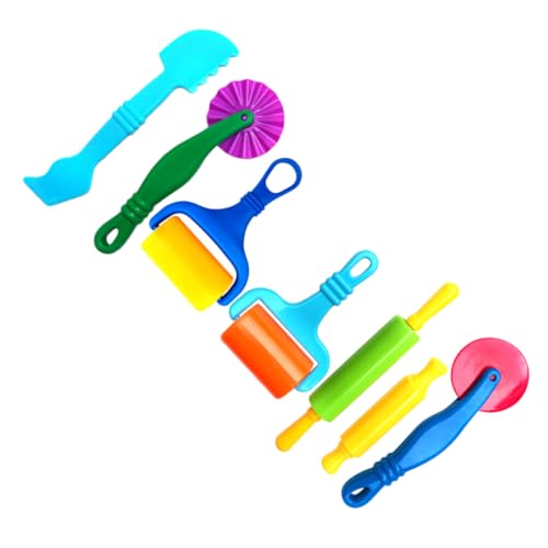 UPKOCH 7 Stück Teiliges DIY Kunststoff Handroller für Knete und Sandspielzeug Langlebiges Tonmodellierwerkzeug mit Rollern und Walze Fördert Kreativität und Feinmotorik Zufällige Farbe UPKOCH 7 Stück Teiliges DIY Kunststoff Handroller für Knete und Sandspielzeug Langlebiges Tonmodellierwerkzeug mit Rollern und Walze Fördert Kreativität und Feinmotorik Zufällige Farbe von UPKOCH