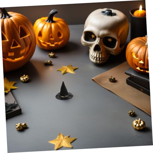 UPKOCH 72 Stück Teiliges Miniatur Hexenhut aus Leichtem Schwarzem Kunststoff Vielseitig für DIY Halloween Deko Puppenhaus Zubehör und Partyakzente Kreative Bastelidee für Erwachsene UPKOCH 72 Stück Teiliges Miniatur Hexenhut aus Leichtem Schwarzem Kunststoff Vielseitig für DIY Halloween Deko Puppenhaus Zubehör und Partyakzente Kreative Bastelidee für Erwachsene von UPKOCH