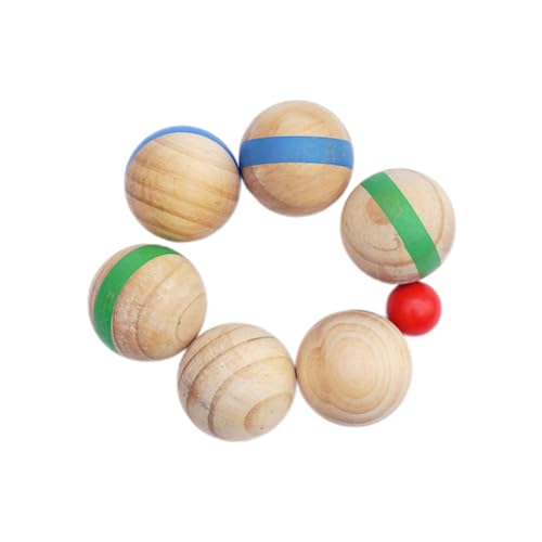 UPKOCH 7Stücke Teiliges Holz Kinderbälle Für Outdoor Spiele Garten Für Spaß Und Bewegung Bei Familienfeiern Und Kindergeburtstags Partys UPKOCH 7Stücke Teiliges Holz Kinderbälle Für Outdoor Spiele Garten Für Spaß Und Bewegung Bei Familienfeiern Und Kindergeburtstags Partys von UPKOCH