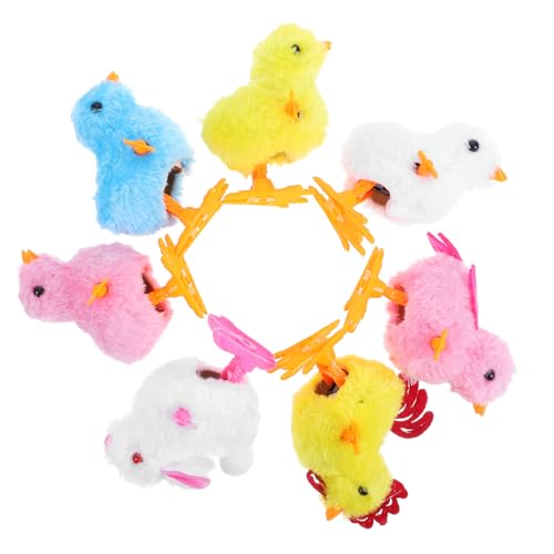 UPKOCH 7er Set Aufziehspielzeug Fluffy Hoppel Hühner Und Hasen Bunte Springende Küken Für Ostereiersuche Mitgebsel Für Kindergeburtstage Und Partys üschspielzeug Für Kleinkinder UPKOCH 7er Set Aufziehspielzeug Fluffy Hoppel Hühner Und Hasen Bunte Springende Küken Für Ostereiersuche Mitgebsel Für Kindergeburtstage Und Partys üschspielzeug Für Kleinkinder von UPKOCH