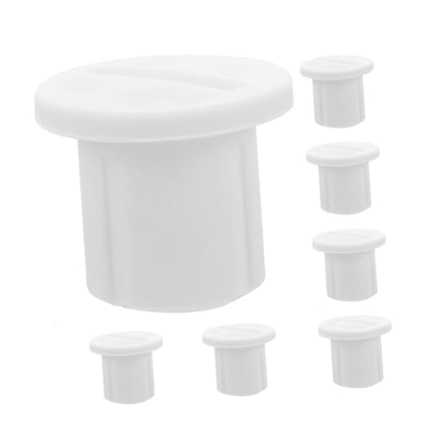UPKOCH 7st Toilettenschrauben Schrauben Der Toilettenleiter Austauschen Wc Sitz Schraube Schrauben Für Kinderleitern Aus Kunststoff Kunststoff-leitertrainingsschrauben Plastik Weiß UPKOCH 7st Toilettenschrauben Schrauben Der Toilettenleiter Austauschen Wc Sitz Schraube Schrauben Für Kinderleitern Aus Kunststoff Kunststoff-leitertrainingsschrauben Plastik Weiß von UPKOCH