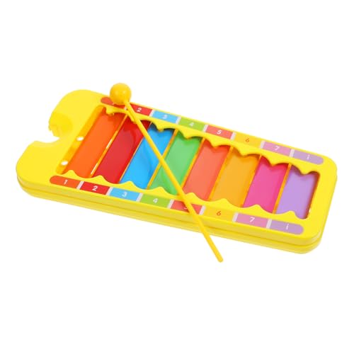 UPKOCH Percussion-Note Xylophon-Set Für Jungen Und Mädchen Musikalisches Tastaturspielzeug Für Vorschulklassenzimmer Zufällige Farbe von UPKOCH