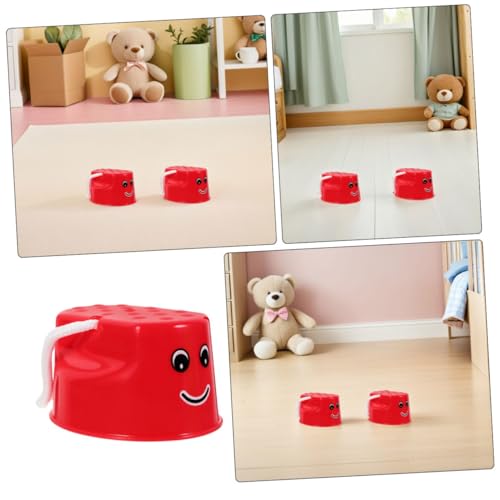 UPKOCH 8 Stück Balancierstelzen aus Kunststoff für Leicht Robust Verbessertes Gleichgewicht und Koordination Outdoor Vorschulkinder Montessori Balance Spiel Eltern Junge Mädchen Training von UPKOCH