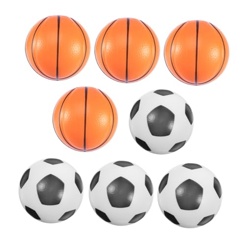 UPKOCH 8 Stück Dekompressionsball Drinnen Stress Mini Fitnessstudio Bälle Quetschen Playthinghting Squeeze-Ball- Sportspielzeug Sportbälle Kleiner Fußball Pu UPKOCH 8 Stück Dekompressionsball Drinnen Stress Mini Fitnessstudio Bälle Quetschen Playthinghting Squeeze-Ball- Sportspielzeug Sportbälle Kleiner Fußball Pu von UPKOCH
