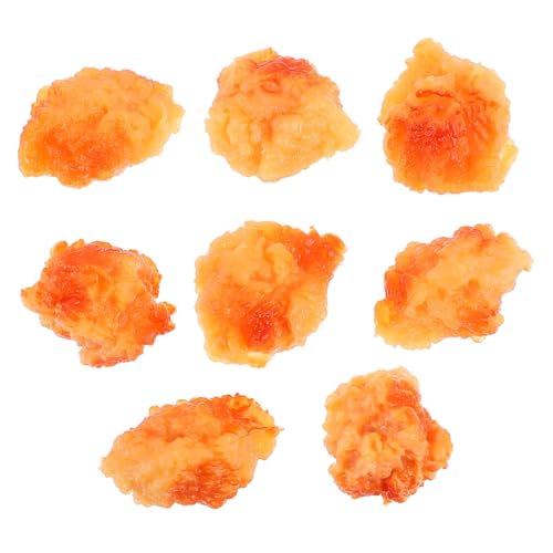 UPKOCH 8 Stück Hühner- und Reisblumenmodell Lebensmittelmodell Hühnerdekorationen Mini-Simulationshuhn Hühnchen -Popcorn -Modell lebensechtes Kunstfleischmodell Simulationsfutter PVC UPKOCH 8 Stück Hühner- und Reisblumenmodell Lebensmittelmodell Hühnerdekorationen Mini-Simulationshuhn Hühnchen -Popcorn -Modell lebensechtes Kunstfleischmodell Simulationsfutter PVC von UPKOCH