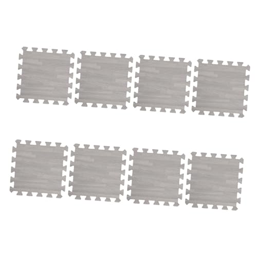 UPKOCH 8 Stück Interaktive Spielmatte Teilig Dicke Schaumstoff Puzzlematte Abnehmbare Krabbelmatte für Junge Mädchen Sicher und Leicht zu Transportieren für Spielbereiche und Bodenbeläge von UPKOCH