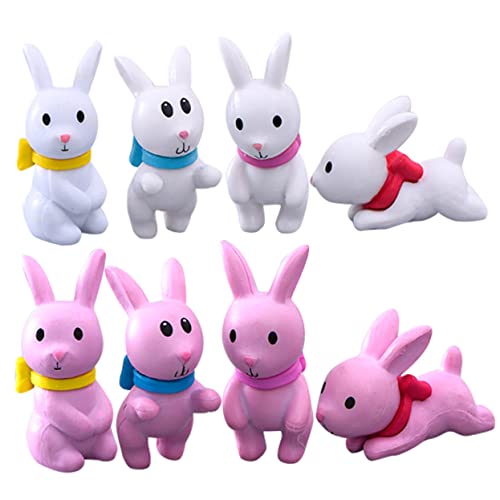 UPKOCH 8 Stück Kaninchen Gartendekor Kaninchenfiguren Flauschig Klein Yo Bunny Oh Bunny Dekorationen Plüsch Happy Bunny Figurine Mooshasen Babyform PVC Zufällige Farbe UPKOCH 8 Stück Kaninchen Gartendekor Kaninchenfiguren Flauschig Klein Yo Bunny Oh Bunny Dekorationen Plüsch Happy Bunny Figurine Mooshasen Babyform PVC Zufällige Farbe von UPKOCH
