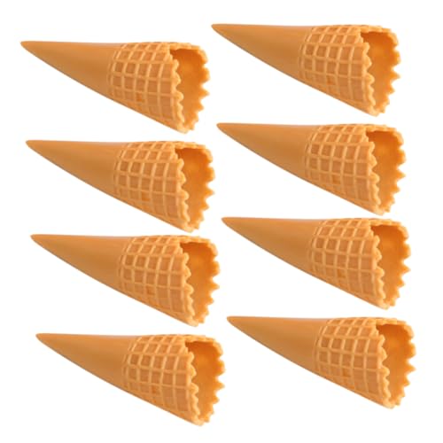 UPKOCH 8Stücke Teiliges Mini Eiswaffel Modelle aus PVC Künstliche Eistüten Spielzeug für Deko und Fotografie Langlebig und Pflegeleicht für Lebensmittelmuster und Vitrinen UPKOCH 8Stücke Teiliges Mini Eiswaffel Modelle aus PVC Künstliche Eistüten Spielzeug für Deko und Fotografie Langlebig und Pflegeleicht für Lebensmittelmuster und Vitrinen von UPKOCH