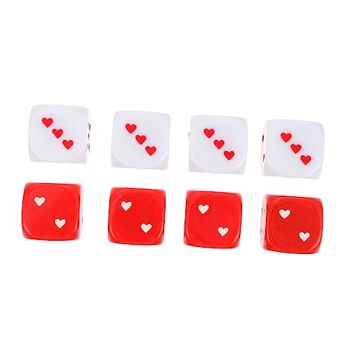 UPKOCH 8 Stück Liebeswürfel Themen Liebesherz Würfel Rote Herz Würfel Kinderwürfel Herzen Denkspiele Partygeschenke Form Herzform Schickes Würfelspielzeug Würfel Requisiten UPKOCH 8 Stück Liebeswürfel Themen Liebesherz Würfel Rote Herz Würfel Kinderwürfel Herzen Denkspiele Partygeschenke Form Herzform Schickes Würfelspielzeug Würfel Requisiten von UPKOCH