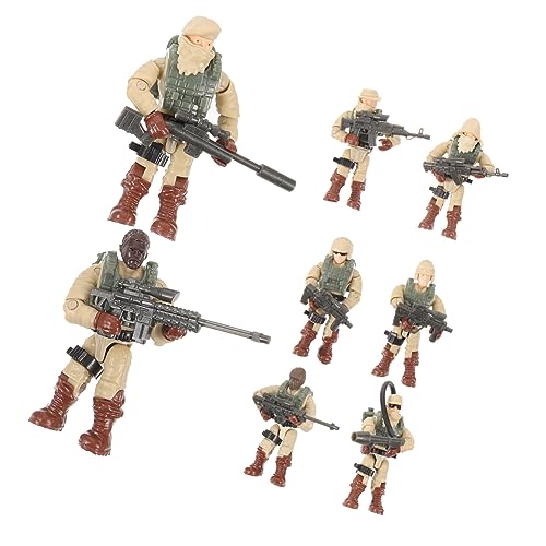 UPKOCH 8 Stück Militärbauten Soldat Mini-Personenfiguren Mini -Figur winzige Figuren Mini-People-Modelle kleine Menschenfiguren kleine Soldatenmodelle Minifiguren Miniaturfiguren Plastik UPKOCH 8 Stück Militärbauten Soldat Mini-Personenfiguren Mini -Figur winzige Figuren Mini-People-Modelle kleine Menschenfiguren kleine Soldatenmodelle Minifiguren Miniaturfiguren Plastik von UPKOCH
