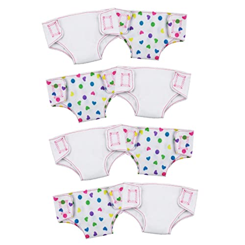 UPKOCH 8 Stück Mini Puppenunterwäsche Teilig Elastische Puppenkleidung Dekorative Unterwäsche für Puppen Zufällige Designs für Kreatives von UPKOCH