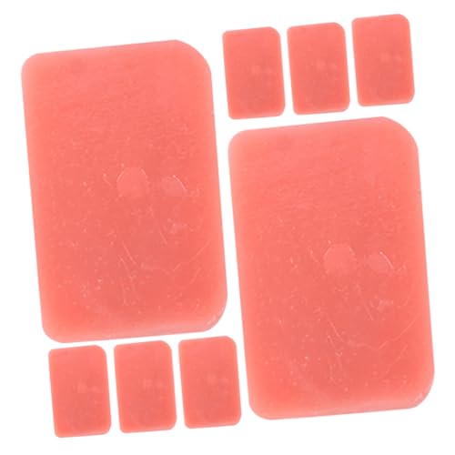 UPKOCH 8 Stück Mittagsfleischmodell spielzeuge gefälschte Fleischstütze Lebensmittelsimulation Essen vorgeben gefälschtes Fleisch simuliertes Fleisch künstliche Lebensmittel PVC von UPKOCH