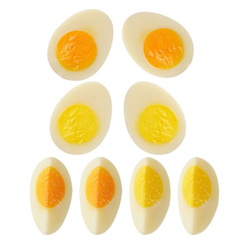 UPKOCH 8 Stück Simuliertes Eiermodell Künstliche Eier Ei Essen Prop Essen Künstliche Ei-Requisiten gekocht Eierspielzeug realistische gefälschte Eier Plastikei Eier vorgeben Eiimitat PVC UPKOCH 8 Stück Simuliertes Eiermodell Künstliche Eier Ei Essen Prop Essen Künstliche Ei-Requisiten gekocht Eierspielzeug realistische gefälschte Eier Plastikei Eier vorgeben Eiimitat PVC von UPKOCH