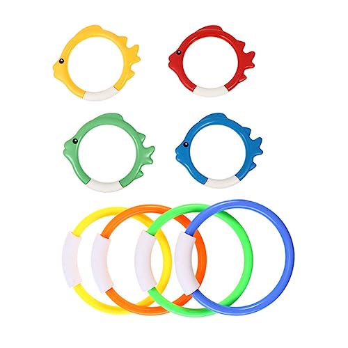 UPKOCH 8 Stück Tauchring Schwimmen Tauchbecken Schlauchboote für Schwimmbecken für die Tauchausbildung Wasserspielzeug für Plastik Zufällige Farbe UPKOCH 8 Stück Tauchring Schwimmen Tauchbecken Schlauchboote für Schwimmbecken für die Tauchausbildung Wasserspielzeug für Plastik Zufällige Farbe von UPKOCH