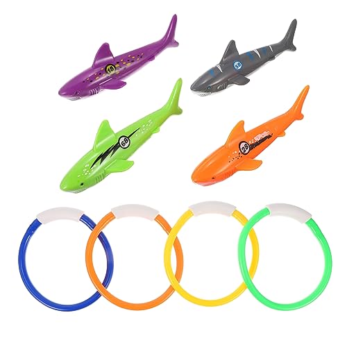 UPKOCH 8 Stück Tauchspielzeug Tauchspielzeug Schwimmbadspielzeug Poolspiel Wasserspielzeug Pool Tauchspielzeug Tauchring Wasserhai Pool Kunststoff UPKOCH 8 Stück Tauchspielzeug Tauchspielzeug Schwimmbadspielzeug Poolspiel Wasserspielzeug Pool Tauchspielzeug Tauchring Wasserhai Pool Kunststoff von UPKOCH