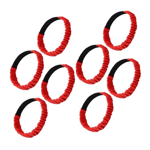 UPKOCH 8 Stück Teiliges Dreibeinige Elastische Beinrennbänder Verstellbar für Erwachsene Sichere Sichtbare Laufbänder für Teamrennen Leicht für Outdoor-spiele und Sportveranstaltungen von UPKOCH