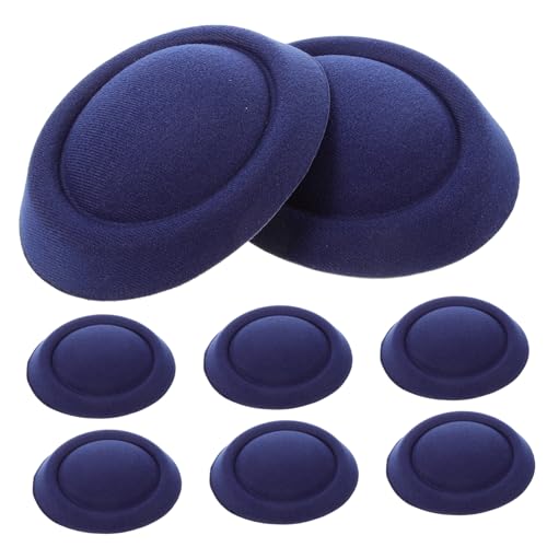 UPKOCH 8 Stück Teiliges Fascinator Hut Basis Damen Pillbox Hut aus EVA Vielseitig Verwendbar für DIY Haarschmuck Bequem Sicher als Basis für Hostess Hüte und Kopfbedeckungen von UPKOCH