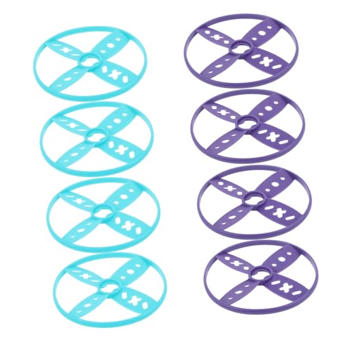 UPKOCH 8 Stück Teiliges Flying Disc Robustes Outdoor Wurfspielzeug Interaktives Gartenspiel für Familienspaß Modisch Rundes Design Langlebig und Sicher für Sommeraktivitäten von UPKOCH