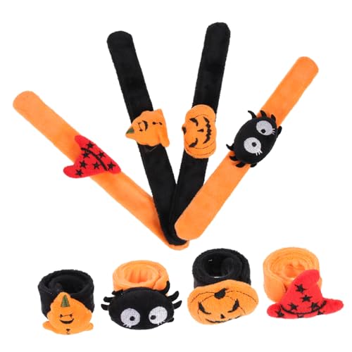UPKOCH 8 Stück Teiliges Halloween Slap Bracelet für Leichtes Sicheres Schnapparmband mit Kürbis Geist Spinne Designs Komfortabel und Langlebig als Kindergeburtstags und Party Mitgebsel UPKOCH 8 Stück Teiliges Halloween Slap Bracelet für Leichtes Sicheres Schnapparmband mit Kürbis Geist Spinne Designs Komfortabel und Langlebig als Kindergeburtstags und Party Mitgebsel von UPKOCH
