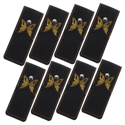 UPKOCH 8 Stück Teiliges Leder Messeretuis für Gürtel Wasserdichtes Aufbewahrungsetui für Faltermesser Kleine Pouch Halter für Cosplay Bühnenrequisiten und Schwertfrosch Schwarz UPKOCH 8 Stück Teiliges Leder Messeretuis für Gürtel Wasserdichtes Aufbewahrungsetui für Faltermesser Kleine Pouch Halter für Cosplay Bühnenrequisiten und Schwertfrosch Schwarz von UPKOCH
