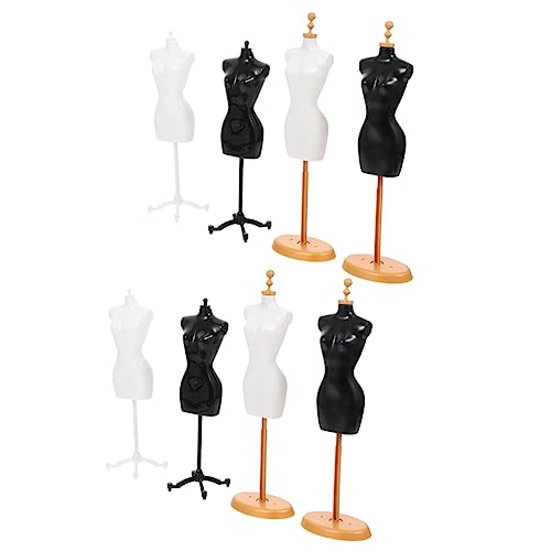 UPKOCH 8 Stück Teiliges Puppenkleider Mannequin aus Glattem Schadstofffrei Sicher für Mini Kleiderständer und Schmuckdisplay für Kleine Puppen und Doll Clothes UPKOCH 8 Stück Teiliges Puppenkleider Mannequin aus Glattem Schadstofffrei Sicher für Mini Kleiderständer und Schmuckdisplay für Kleine Puppen und Doll Clothes von UPKOCH