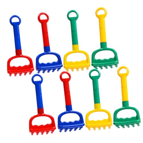 UPKOCH 8 Stück Teiliges Sandspielzeug für Bunte Sandharke für Strand Leicht und Tragbar für Sandkästen und Schneespaß UPKOCH 8 Stück Teiliges Sandspielzeug für Bunte Sandharke für Strand Leicht und Tragbar für Sandkästen und Schneespaß von UPKOCH