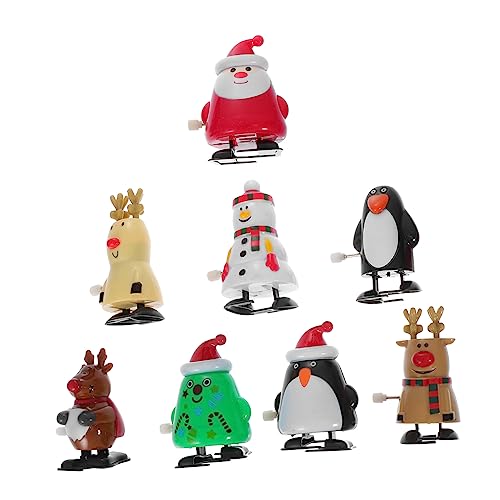 UPKOCH 8 Stück Teiliges Weihnachtsaufziehspielzeug Lustige Uhrwerkfiguren für Dekoration für Weihnachten Fördert die Fantasie und Interaktion Zufällige Farbe Zufällige Farbe UPKOCH 8 Stück Teiliges Weihnachtsaufziehspielzeug Lustige Uhrwerkfiguren für Dekoration für Weihnachten Fördert die Fantasie und Interaktion Zufällige Farbe Zufällige Farbe von UPKOCH