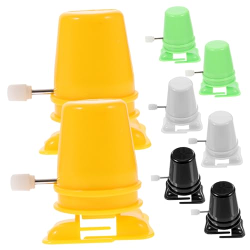 UPKOCH 8 Stück Uhrwerk-Gehwerk für kinderspielzeug mechanisches Educational Toys Robot Gerät Arm Uhrwerkbeinig Aufziehbarer Gehmechanismus Plastik von UPKOCH