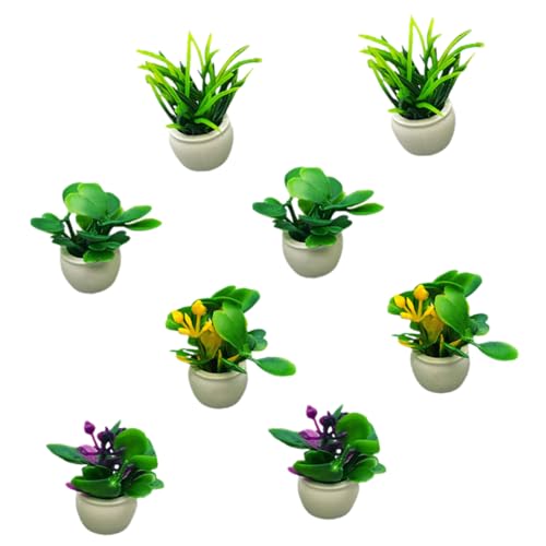 UPKOCH 8stücke Miniaturpflanzen Mini Bonsai Pflanzen Töpfen Realistische Deko Für Puppenhaus Tischdekoration Kleine Zimmerpflanzen Für Feengarten Zubehör UPKOCH 8stücke Miniaturpflanzen Mini Bonsai Pflanzen Töpfen Realistische Deko Für Puppenhaus Tischdekoration Kleine Zimmerpflanzen Für Feengarten Zubehör von UPKOCH