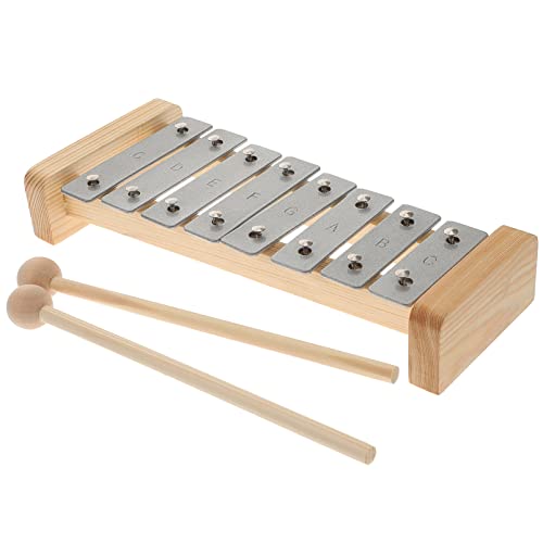 UPKOCH 8-ton-grundfarben-aluminiumplatte Kind Xylophon Musikalisches Klavier Perkussionsspielzeug Für Spielzimmerversorgung Schlaginstrument Musikinstrument Für Hölzern UPKOCH 8-ton-grundfarben-aluminiumplatte Kind Xylophon Musikalisches Klavier Perkussionsspielzeug Für Spielzimmerversorgung Schlaginstrument Musikinstrument Für Hölzern von UPKOCH