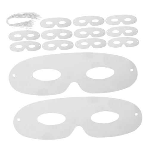 UPKOCH 80 Stück Leere Maskendekoration Schüttgut Kostüm dein Gesichts- lackierbar Zu verkleidung masken für halloween Masken für Karnevalsumzüge Papiermaske weiße maske halloween Beige UPKOCH 80 Stück Leere Maskendekoration Schüttgut Kostüm dein Gesichts- lackierbar Zu verkleidung masken für halloween Masken für Karnevalsumzüge Papiermaske weiße maske halloween Beige von UPKOCH