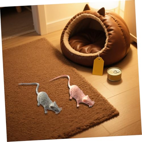 UPKOCH 80 Stück Simulierte Mausdekoration gefälschte Tierspielzeuge Realistische Mäusespielzeuge simulierte Mäuse Streichprops realistische Rattenfiguren Spooky Streichprops PVC UPKOCH 80 Stück Simulierte Mausdekoration gefälschte Tierspielzeuge Realistische Mäusespielzeuge simulierte Mäuse Streichprops realistische Rattenfiguren Spooky Streichprops PVC von UPKOCH