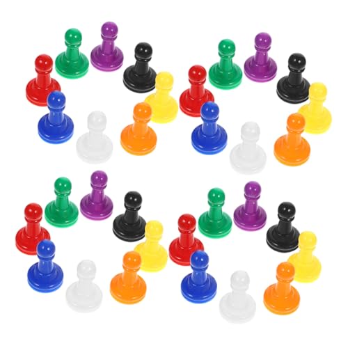 UPKOCH 80 Teilige Spielfiguren Mehrfarbige Spielfiguren Aus Kunststoff Für Brettspiele – Tragbare Kleine Schachfiguren Als Tischkomponenten Für Familienfeiern UPKOCH 80 Teilige Spielfiguren Mehrfarbige Spielfiguren Aus Kunststoff Für Brettspiele – Tragbare Kleine Schachfiguren Als Tischkomponenten Für Familienfeiern von UPKOCH