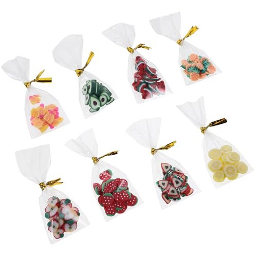 UPKOCH 8St 112 Puppenhaus dol simuliertes Mini-Essen vorgeben Essen zu Spielen Ornament Modelle Mini-Lebensmittelverzierung Miniatur-Essen Süssigkeit gefälschtes Essen Sache Essen Spielen von UPKOCH