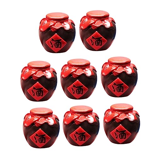 UPKOCH 8St Mini-Glas kleines Weinkrug- Lernspielzeug für Mini- kinderzimmerdeko Dekoration kinderzimmer Mikrolandschaftsdekor Kinderspielzeug Harz rot UPKOCH 8St Mini-Glas kleines Weinkrug- Lernspielzeug für Mini- kinderzimmerdeko Dekoration kinderzimmer Mikrolandschaftsdekor Kinderspielzeug Harz rot von UPKOCH