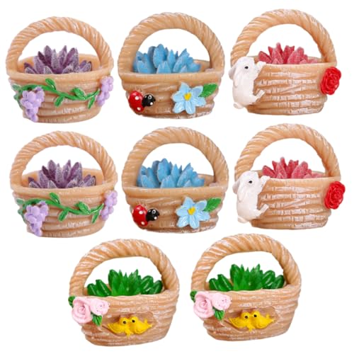 UPKOCH 8St Mini-Hausdekoration blumendeko künstlich Artificial Flowers Decoration Schlafzimmer Dekoration künstliche Blumen Weiden Mikrolandschaftsornament Miniatur-Bonsai-Figuren Harz UPKOCH 8St Mini-Hausdekoration blumendeko künstlich Artificial Flowers Decoration Schlafzimmer Dekoration künstliche Blumen Weiden Mikrolandschaftsornament Miniatur-Bonsai-Figuren Harz von UPKOCH