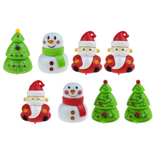 UPKOCH 8St Partygeschenk Weihnachts Figuren weihnachtsfigur Weihnachts schmuck Weihnachtsschmuck Bildungsbedarf Weihnachtsspielzeug für Kleinkinder Plastik UPKOCH 8St Partygeschenk Weihnachts Figuren weihnachtsfigur Weihnachts schmuck Weihnachtsschmuck Bildungsbedarf Weihnachtsspielzeug für Kleinkinder Plastik von UPKOCH