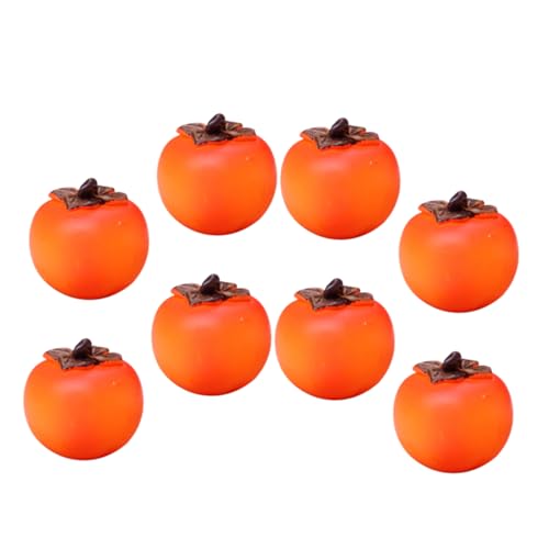 UPKOCH 8St künstliche Früchte für kinderspielzeug Künstliches Obstmodell Kunstobst Dekoration bastelset basteln falsches Persimone- Schaufensterschmuck Harz Orange UPKOCH 8St künstliche Früchte für kinderspielzeug Künstliches Obstmodell Kunstobst Dekoration bastelset basteln falsches Persimone- Schaufensterschmuck Harz Orange von UPKOCH