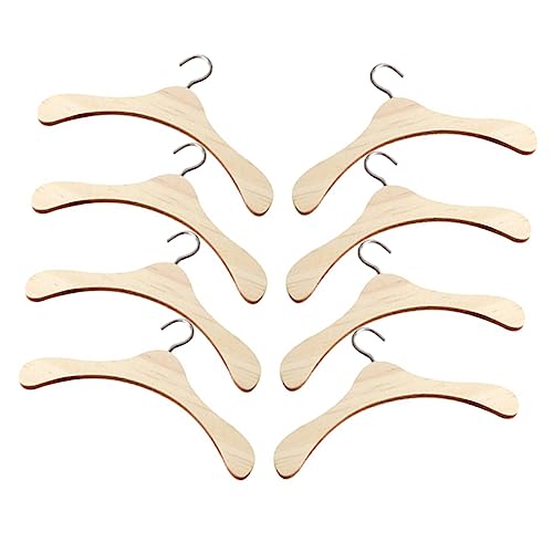 UPKOCH 8Stücke Kleiderbügel für Puppen Dekorative Puppen Kleiderbügel Praktische Aufbewahrungslösung für Puppenkleidung für Puppenoutfits UPKOCH 8Stücke Kleiderbügel für Puppen Dekorative Puppen Kleiderbügel Praktische Aufbewahrungslösung für Puppenkleidung für Puppenoutfits von UPKOCH
