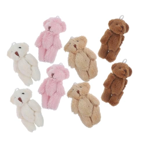 UPKOCH 8Stücke Mini Plüschbären Weiche Plüschtiere Mehreren Farben Große Anhänger für Babypartys Dekoration und Valentinstag Mini Bärenspielzeug UPKOCH 8Stücke Mini Plüschbären Weiche Plüschtiere Mehreren Farben Große Anhänger für Babypartys Dekoration und Valentinstag Mini Bärenspielzeug von UPKOCH
