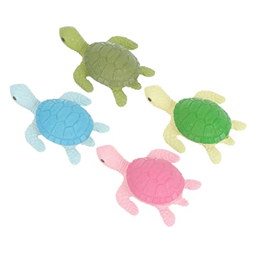 UPKOCH 8Stücke Mini Schildkröten Figuren Dekorative Meeresschildkröten für Mikrolandschaften Sukkulenten Mini Material Farben von UPKOCH
