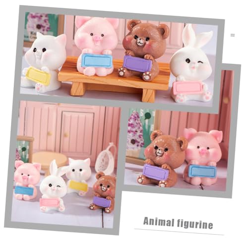 UPKOCH Miniatur-tierfiguren-Modell Für Puppenhaus Garten Kuchen Desktop-Dekoration von UPKOCH