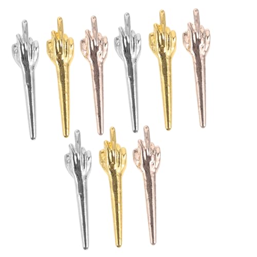 UPKOCH 9 Stück Teiliges Kreative Finger Scoring Pins für Brettspiele Stabil Widerstandsfähigem Harz für Kartenspiele und Partys Aufregendes Punktesystem für Spielspaß von UPKOCH