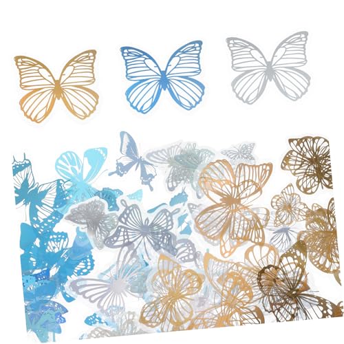 UPKOCH 90st -schmetterlingsaufkleber Aufkleber Zum Beschriften Dekorative Aufkleber Für Sammelalben Schmetterling Einzigartige Abziehbilder Postkartenaufkleber Das Haustier UPKOCH 90st -schmetterlingsaufkleber Aufkleber Zum Beschriften Dekorative Aufkleber Für Sammelalben Schmetterling Einzigartige Abziehbilder Postkartenaufkleber Das Haustier von UPKOCH