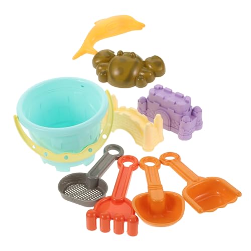 UPKOCH Sandspielzeug Set Junge 9st Strandspielzeug Sandalen Sandspielzeug Sandburg Bauen Sandrechen Sandspielsachen Badespielzeug Bausatz Für Sandburgen Strandschaufeln Plastik Sandbohrer Kinder UPKOCH Sandspielzeug Set Junge 9st Strandspielzeug Sandalen Sandspielzeug Sandburg Bauen Sandrechen Sandspielsachen Badespielzeug Bausatz Für Sandburgen Strandschaufeln Plastik Sandbohrer Kinder von UPKOCH